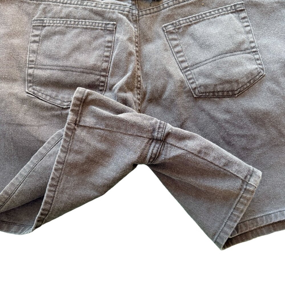 A Time For Us Vintage 90s Black Denim Shorts Size 22 High Rise Mom Shorts Plus - Picture 6 of 6